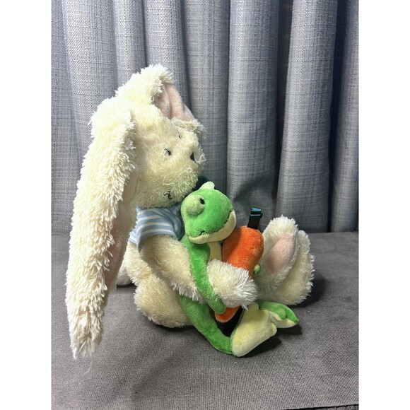 Commonwealth Rabbit Plush Frog Carrot Bunny Spring Stuffed Animal Toy Easter - Picture 5 of 13
